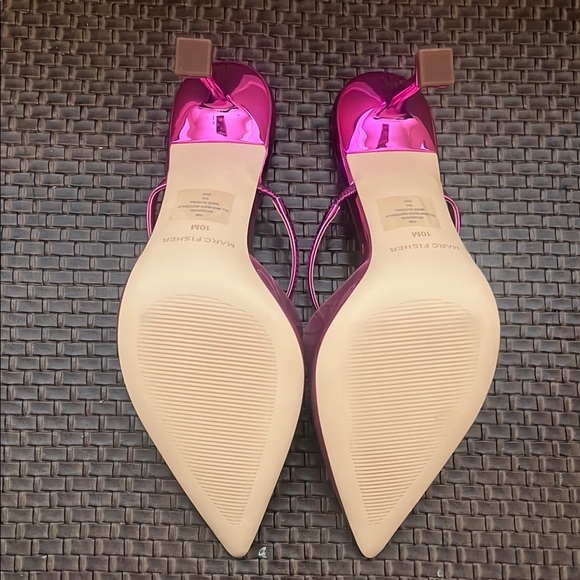 Marc Fisher Pink Women's Heels - Picture 5 of 5
